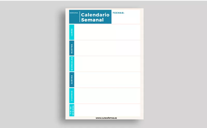 Calendario Semanal 